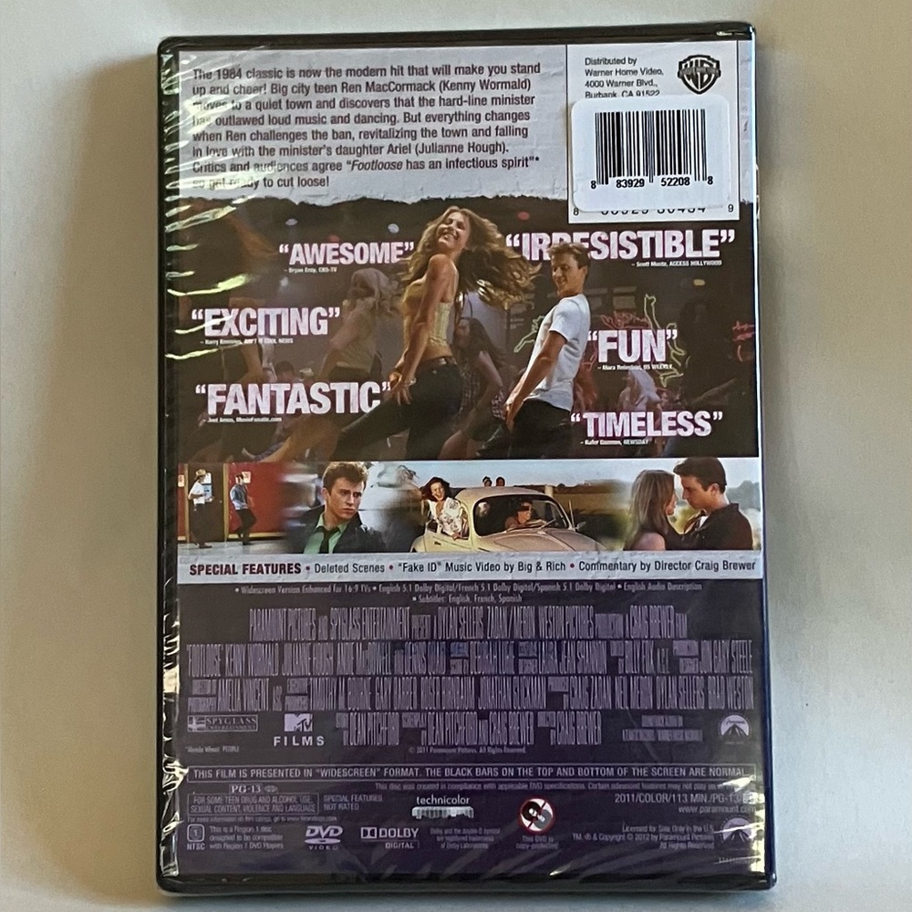 “Footloose” DVD - Picture 2 of 2